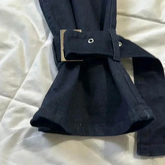 WEWOREWHAT PAPERBAG STRAIGHT ANKLE JEAN SIZE 28 NWT - Picture 9 of 9